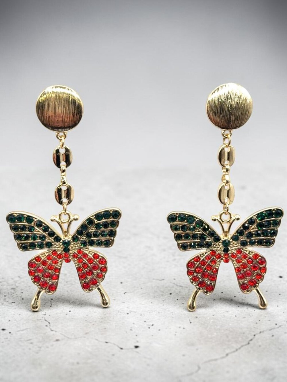 Jennifer and Company Butterfly Earrings